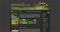 Desktop Screenshot of deerdeerdeer.com