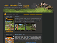 Tablet Screenshot of deerdeerdeer.com